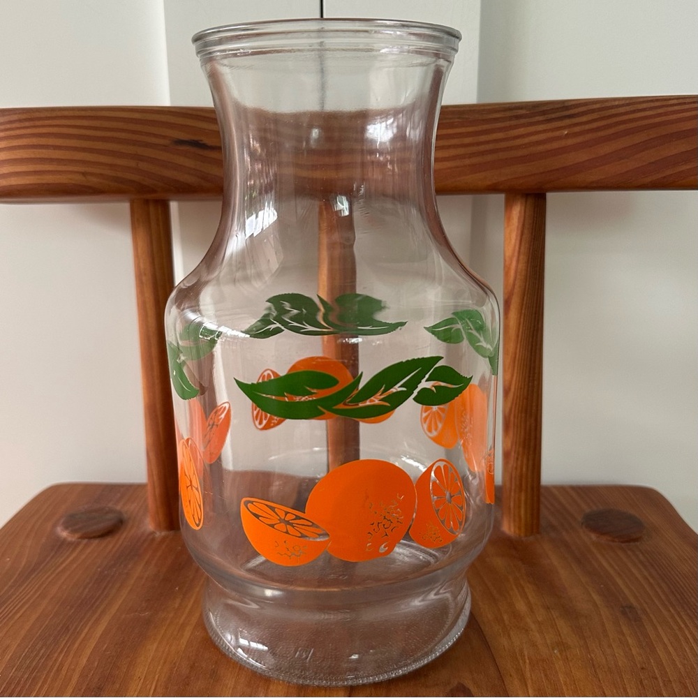 Vintage Anchor Hocking Orange Juice
Carafe Antique Retro